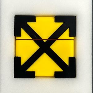 OFF WHITE VIRGIL ABLOH AIRPODS PRO CASE YELLOW